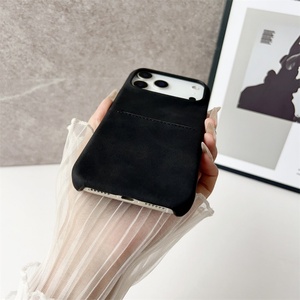 Funda de Cuero Genuino para iPhone Air 16 15 14 13 12 con Tarjetero, Funda de Cuero Blanca para iPhone 17 Pro Max - Product Image 4