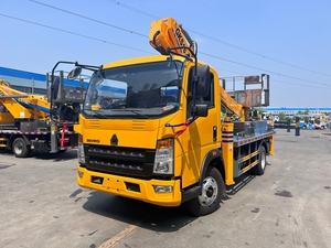 Camion nacelle télescopique Sinotruck Howo à prix compétitif avec plateforme de travail pour travaux en hauteur - Product Image 2