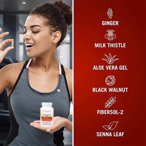 Capsules de santé du <span class=keywords><strong>côlon</strong></span> de marque privée pour la désintoxication <span class=keywords><strong>et</strong></span> la gestion du poids Capsules de désintoxication des poumons Soutien au nettoyage des poumons du <span class=keywords><strong>foie</strong></span> - Product Image 5