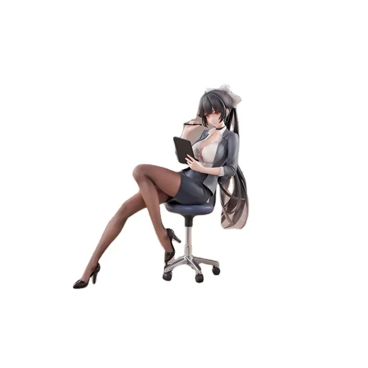 Personalizado 24cm Fate/Grand Order Scathacha coleccionable Sexy Girl dibujos animados coleccionables estatua de plástico Anime figura PVC modelo Gif