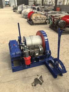 150 Metre Çelik Halatlı Hidrolik Vinç 20 Ton Otomatik Vinçler Tekne İskelesi Çekme Elektrikli Vinç Frenli - Product Image 3