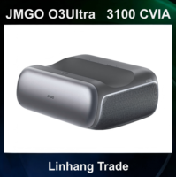 Projecteur DLP JMGO O3 Ultra-courte focale, tricolore, 4K 3D, avec système d'exploitation Bonfire OS 7 intégré, 3100 lumens, pour cinéma maison, sans fil, compatible avec les téléphones mobiles