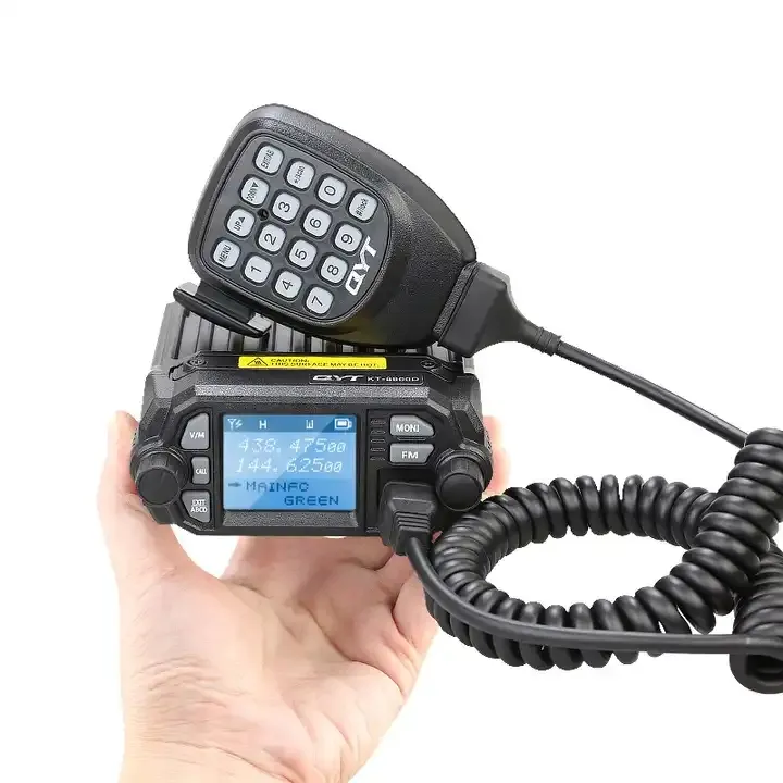 KT-8900D QYT, Meilleur achat Quadstandby Amateur autoradio 5-10km QYT double bande Vhf Uhf FM véhicule émetteur-récepteur Radio Mobile