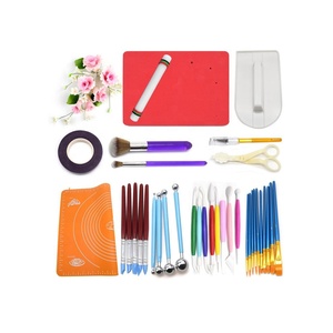 Outils <span class=keywords><strong>de</strong></span> <span class=keywords><strong>décoration</strong></span> <span class=keywords><strong>de</strong></span> <span class=keywords><strong>gâteau</strong></span> fondant AK outils <span class=keywords><strong>de</strong></span> fleur <span class=keywords><strong>de</strong></span> Gumpaste outils <span class=keywords><strong>de</strong></span> modélisation <span class=keywords><strong>de</strong></span> tampon <span class=keywords><strong>en</strong></span> mousse brosses <span class=keywords><strong>à</strong></span> pâtisserie rouleau <span class=keywords><strong>à</strong></span> pâtisserie tapis <span class=keywords><strong>de</strong></span> <span class=keywords><strong>pâte</strong></span> argile artisanat - Product Image 1