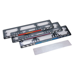 Cadre de plaque d'immatriculation de voiture personnalisé de haute qualité en alliage de zinc cadre/support de plaque d'immatriculation de voiture cadres de plaque d'immatriculation - Product Image 1