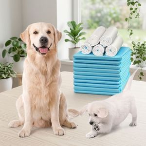 En gros, Alèses absorbantes jetables en papier pour chiens et perroquets, pour l'apprentissage de la propreté des animaux, échantillon gratuit offert - Product Image 1