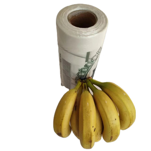 Supermarket <b>Plastic</b> <b>Packaging</b> Poly Vegetable clear <b>Plastic</b> Food Bag Roll for Fruit and Vegetable - Product Image 1