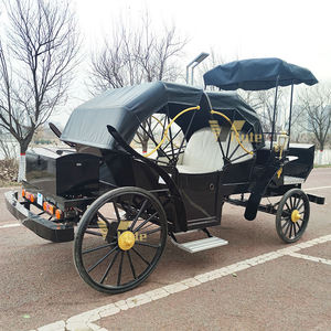 Vehículo Eléctrico de Imitación de Carruaje de Caballos con Amortiguación de Impactos, Cómodo para Paseos Turísticos - Product Image 2