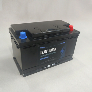 Batterie 12V 1200CCA 100Ah à démarrage à froid pour l'hiver, certifiée CE/RoHS, batterie de démarrage pour voiture - Product Image 1