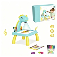 Table de dessin LED projecteur de dessins animés pour enfants, tableaux de peinture, bureaux d'activités artistiques et créatives, jouets éducatifs de projection