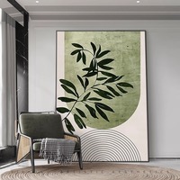 Art mural en métal, style nautique, grande galerie, abstrait moderne, cadre en alliage d'aluminium anodisé, toile d'art, impression Giclée Wabi Sabi