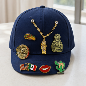 Pin de esmalte personalizado para sombrero, con solapa tejida, de sujeción con tornillo, suave, giratorio, con diseño de anime y Pathfinder - Product Image 1