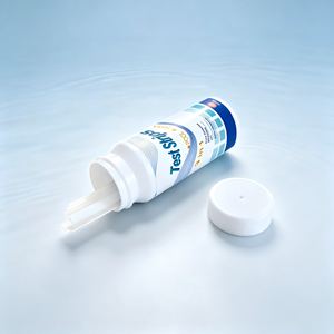 Bandelettes de test 3-en-1 pour piscine et spa - 50 unités, test rapide en 30 secondes pour le chlore libre et le <span class=keywords><strong>pH</strong></span>, modèle W-3 sur support papier - Product Image 6