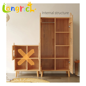 <span class=keywords><strong>Armario</strong></span> Infantil <span class=keywords><strong>Montessori</strong></span> Bear con Diseño Abierto y Almacenamiento para Disfraces, <span class=keywords><strong>Armario</strong></span> Unisex para Niños Pequeños para Guardería y Uso Doméstico - Product Image 4