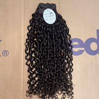 Extensions de Cheveux Vierges Remy Indiens Ondulées Naturelles, Stock Américain, Bouclées Kinky Birmanes, Paquets Bruts en Gros, Cheveux Lisses Brésiliens Remy