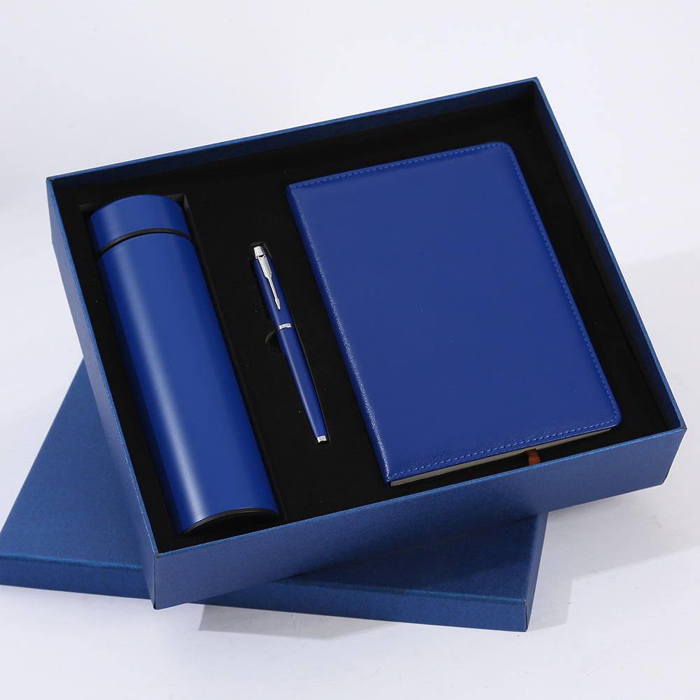 A5 Notebook+pen+Thermos cup+box