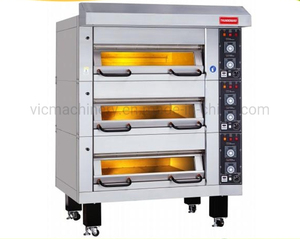 Four à <span class=keywords><strong>pizza</strong></span> électrique automatique à 3 niveaux et 6 plateaux, avec température réglable et contrôlée séparément - Product Image 6