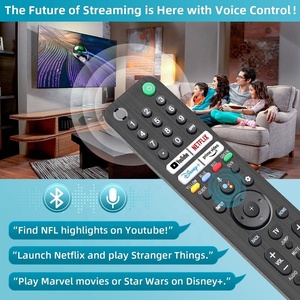 Télécommande vocale universelle de haute qualité pour tous les téléviseurs Android LED 4K de la série <span class=keywords><strong>Sony</strong></span> Smart <span class=keywords><strong>BRAVIA</strong></span> XR/XBR/<span class=keywords><strong>KD</strong></span> - Product Image 4