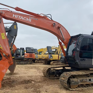 Secondhand <b>Machine</b> Used Hydraulic Hitachi <b>Walking</b> Excavator ZX200 - Product Image 1