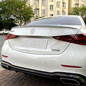 สปอยเลอร์ท้ายรถสปอยเลอร์สำหรับ Mercedes-Benz C-Class C200 W206 C43 C300 C260 C63 AMG ตัวถังท้ายรถสปอยเลอร์ฝากระโปรงหลัง - Product Image 5