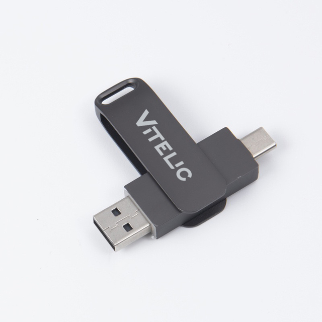USB Flash Drive 2 in 1 U Stick Type C 64GB 128GB Pen Drive 2.0 3.0 8GB 16GB 32GB Real Capacity Memory Stick Bulk Gift