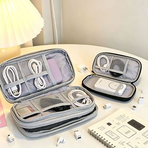 Travel Storage Bag For Cables Power Bank Earphones Durable Portable Organizer Going Out Use - Product Image 5