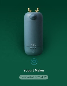 Nouvelle bouteille d'eau en acier inoxydable 316 avec affichage de la température, fabrication de yaourt portable avec recharge sans fil mobile - Product Image 4