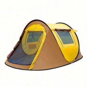 High Quality Automatic Oxford Waterproof Fabric Outdoor Camping <b>Pop</b>-<b>up</b> Tents 4-6 Person Foldable Events Featuring One Bedroom - Product Image 1
