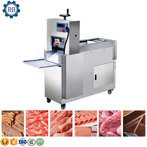 Machine à trancher la viande automatique pour la découpe en bandes de viande séchée, équipement pour restaurant, <span class=keywords><strong>boucherie</strong></span> - Product Image 2