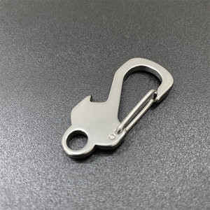 304 Stainless Steel Keychain for Mens Belt Buckle <strong>Car</strong> Keychain Outdoor Hiking Accessory <strong>Hook</strong> for Hanging Water Bottle - Product Image 3