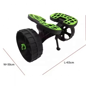 LSF Type-H Carrito de plástico ajustable de lujo Plataforma resistente Kayak Trolley Kayak Accesorio - Product Image 1