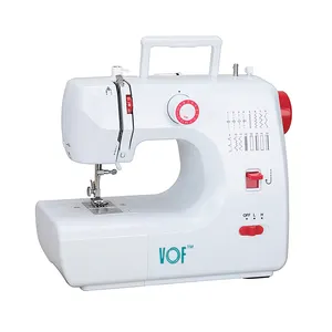 Best selling heavy duty 24W mini tailor naaien machine met overlocksteek FHSM-700 voor thuis