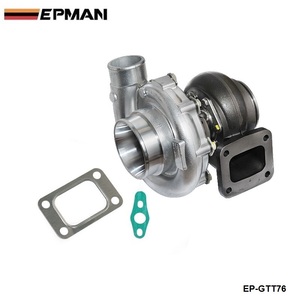 Turbocompresor EPMAN T76 para Automóviles, Turbo de Carreras T4 con Abrazadera <span class=keywords><strong>V</strong></span>-Band y Refrigeración por Agua EP-GTT76 - Product Image 6