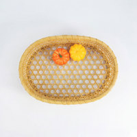 Vente en gros de paniers de rangement en plastique en stock présentoir de snacks de fruits pour hôtel buffet pain panier de nourriture pour service de snack