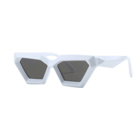 Lunettes de soleil de luxe Punk œil de chat pour femmes et hommes, marque de styliste, tendance, Cool, yeux de chat