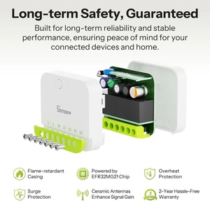 Interruptor Inteligente Zigbee SONOFF MINI-ZB2GS MINI <span class=keywords><strong>DUO</strong></span> de 2 Canales, Control de Carga Dual, Compatibilidad con Zigbee 3.0, Se Conecta a Múltiples Hubs Zigbee - Product Image 4