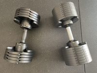 Ensemble d'haltères réglables pour entraînement de poids, offre spéciale