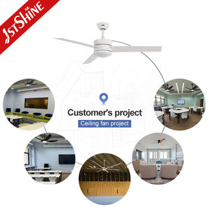 1stshine ventilador de techo simple de alta eficiencia de control de aplicación ventiladores de techo inteligentes <span class=keywords><strong>con</strong></span> luz y control remoto - Product Image 5