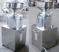 30KG/H roestvrijstalen pindakaas colloïdmolen voor noten, groenten, fruit, pasta, maalmachine