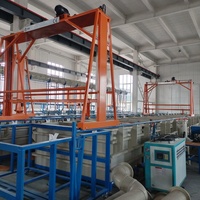 Ligne de galvanoplastie métallique Tongda10, machine de placage au zinc, au chrome et au nickel