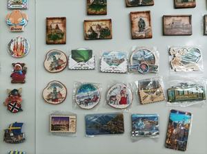 Regali turistici 3D punti di riferimento classici fatti a mano decorazioni per la casa magnete frigorifero - Product Image 5