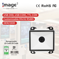 Módulo Escáner de Código de Barras USB EM21, Lector QR 2D, Sensor CMOS, 200 Escaneos/Segundo, 1 Año de Garantía, Sistema de Inventario POS para Android y Windows