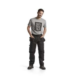 BLAKLADER - 150013809900C44 Pantalon Craftsman X1500 Noir-PANTALON DE TRAVAIL EAN 7330509256428 PANTALON DE TRAVAIL CARGO - Product Image 3