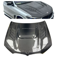 Kit de Carrocería con Capó de Fibra de Carbono Compatible con BMW X5M, X5 G05, X6 G06