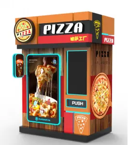 Distributeur automatique de pizza, livraison gratuite, avec carte de crédit pour pièces de monnaie