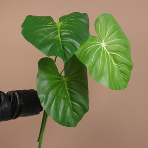 Feuilles artificielles de Monstera Ruilisi, bouquet de 75 cm, plante verte pour la décoration intérieure - Product Image 1