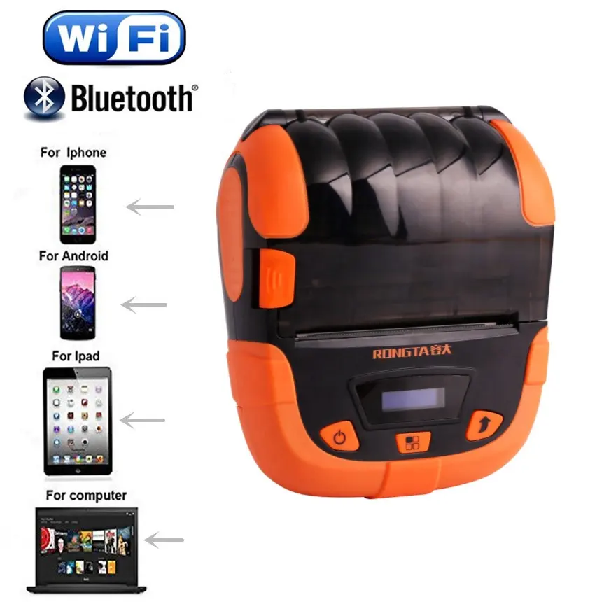 Bán HOT 3 Inch Nhãn Di Động Máy In Với Bluetooth Wifi RPP320 80 Mét Di Động Máy In Nhiệt