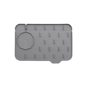 Multifunction Sink Splash Guard Behind Soap Tray Backsplash <b>Silicone</b> Faucet Handle Drip Catcher <b>Mat</b> - Product Image 3
