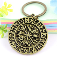 Produit souvenir personnalisé, cadeau touristique, souvenir viking nordique, porte-clés en métal