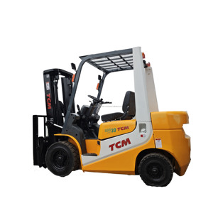 New Used TCM 30 Forklift Diesel <b>Engine</b> 4X4 Drive Solid Tire 1 Year Warranty Original FD30 FD50 FD70 FD100 2-10 Ton Forklifts - Product Image 1